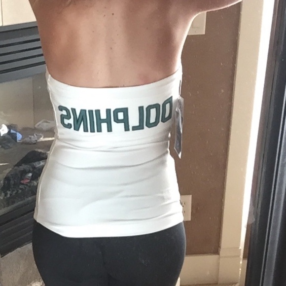 Miami Dolphins Women’s Halter Top Jersey NFL NEW - Picture 5 of 5